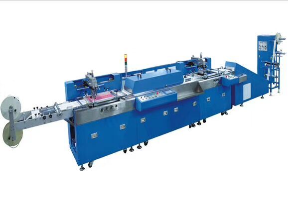 Single Color Cotton Tape Automatic Screen Printing Machine with Ce