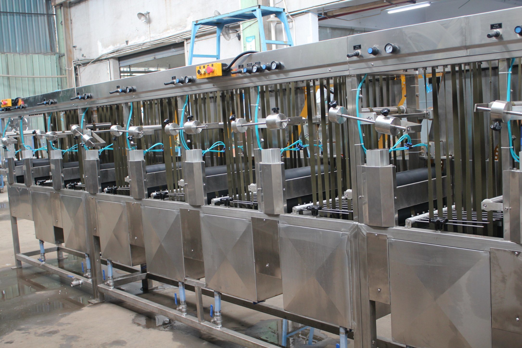 Nylon&Polyester Webbings Continuous Dyeing and Finishing Machine