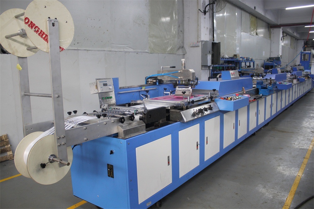 Personlized Products 2 Color Garment Printing Machine -
 Label Ribbons Automatic Screen Printing Machine (SPE-3000S-4C) – Kin Wah