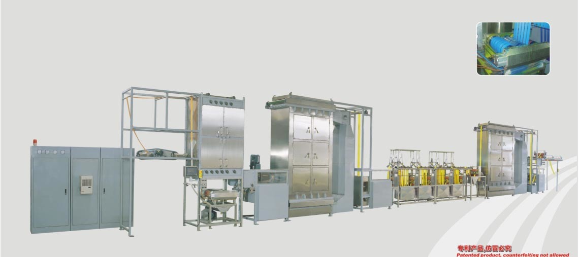 Heavy Duty Webbings Continuous Dyeing & Finishing Machine