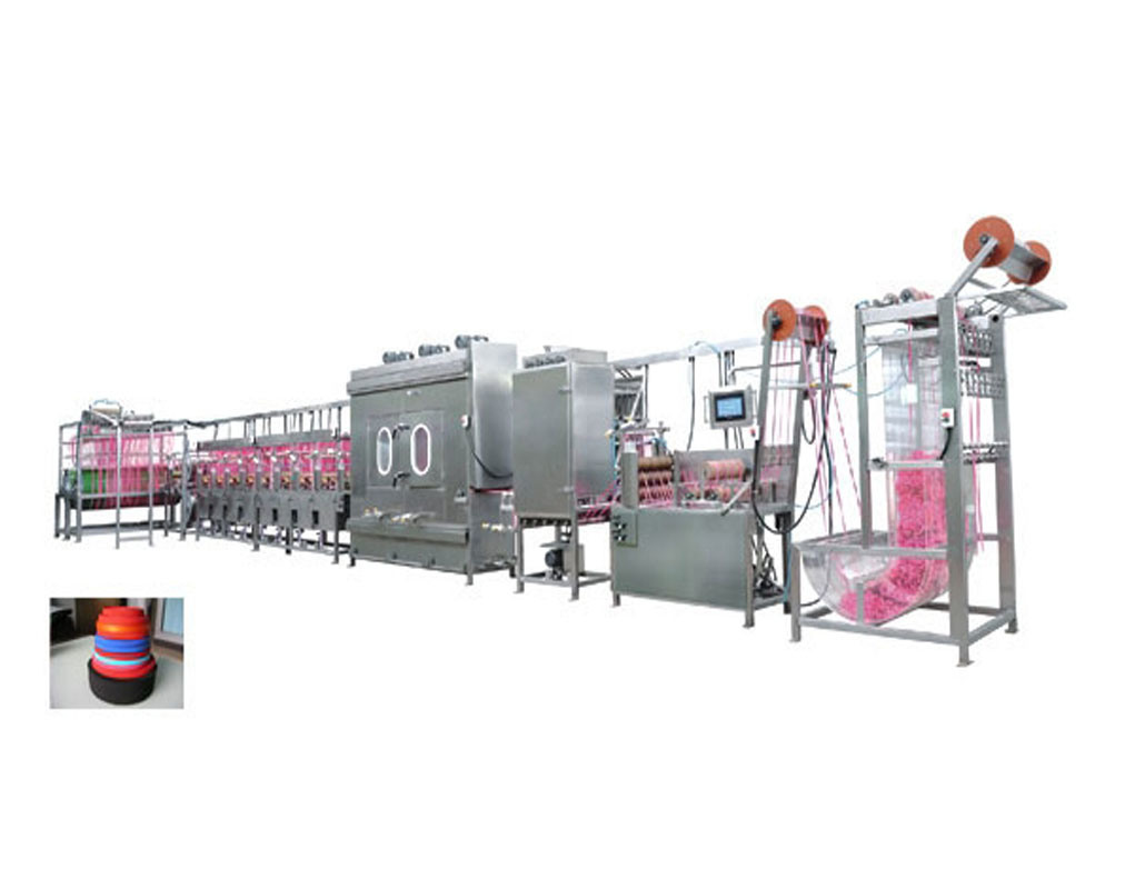 Woven Elastic Tapes Continuous Dyeing&Finishing Machine with High Speed