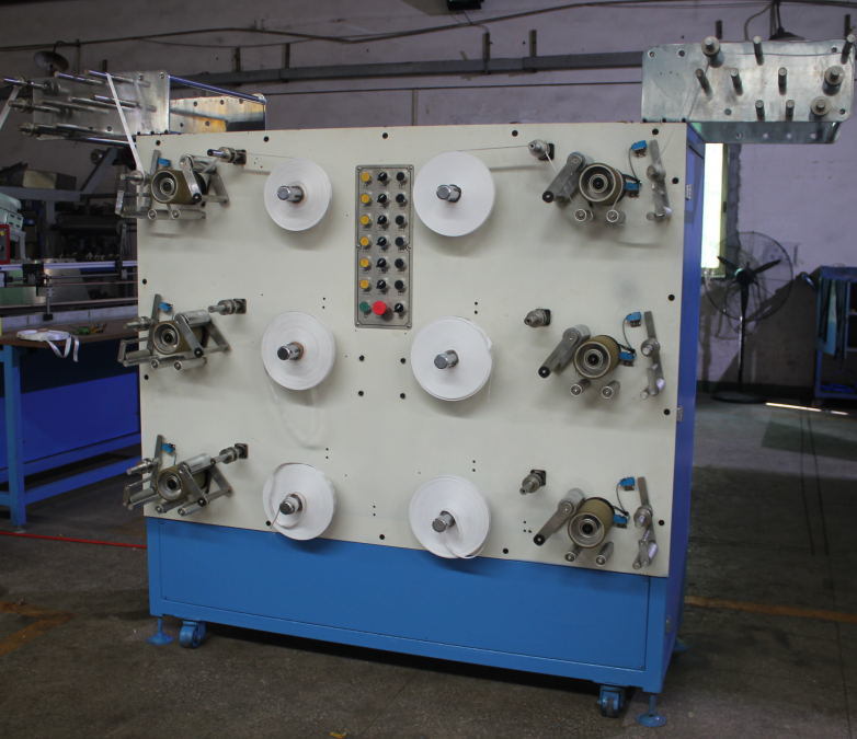 6 Heads Satin Ribbons Automatic Winding Machine for Packing