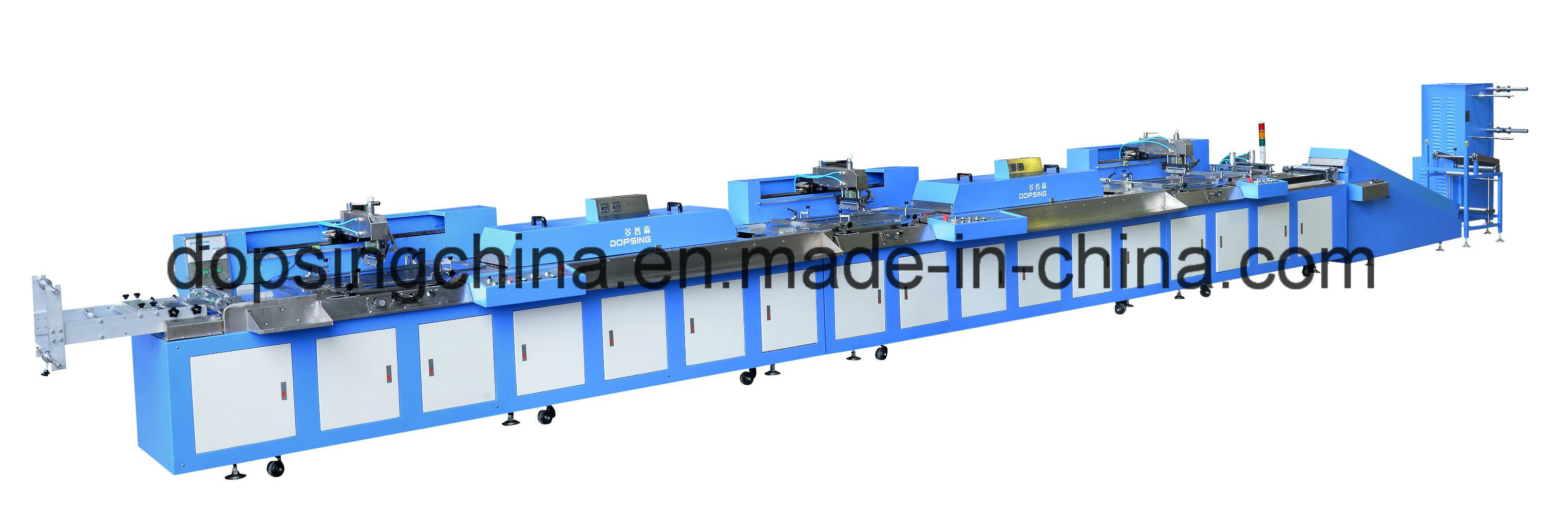 Super Purchasing for Small Format Screen Printer -
 Multicolors Clothing Label Automatic Screen Printing Machine – Kin Wah