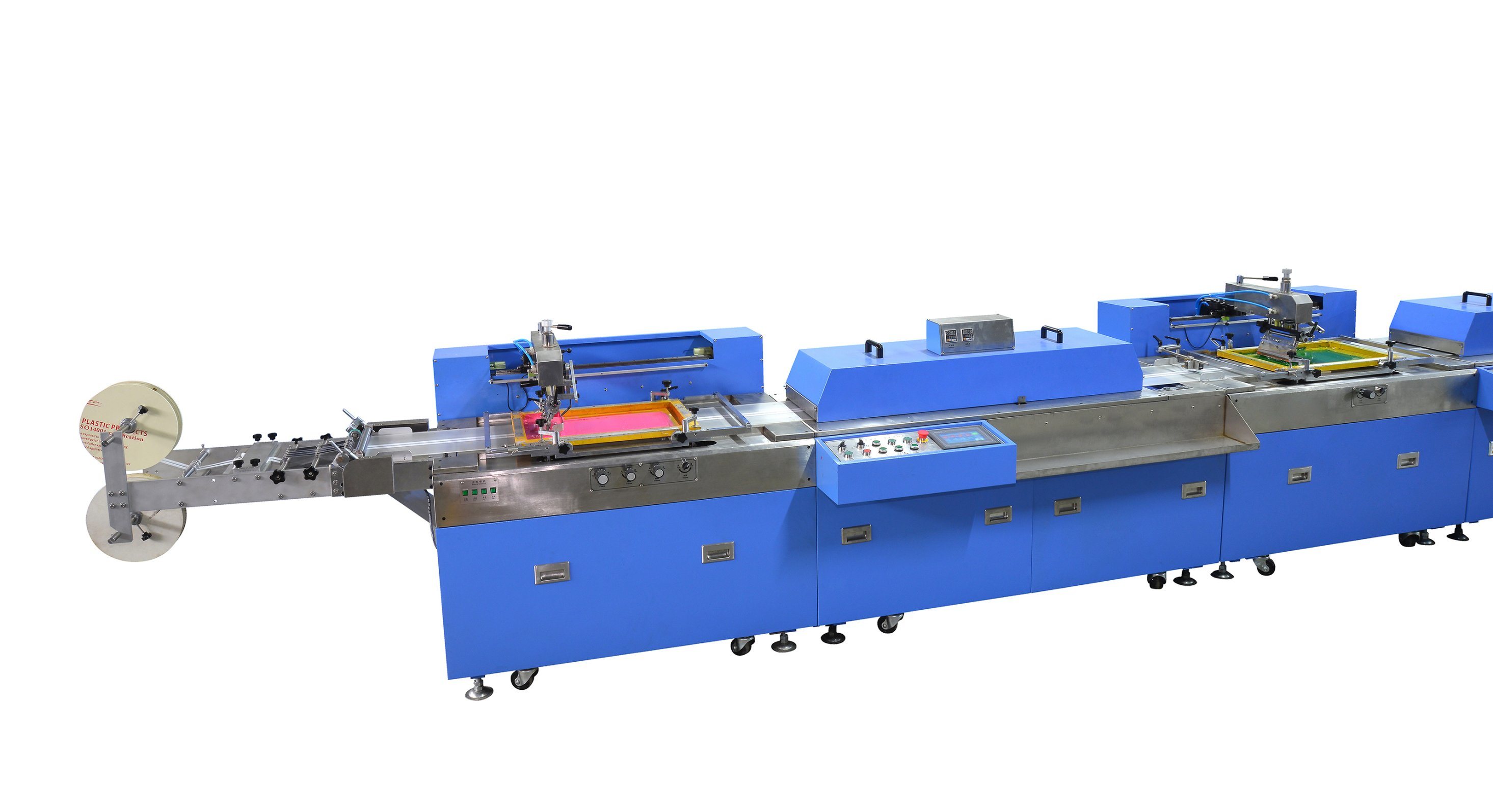 Short Lead Time for Normal Temperature Continuous Dyeing Machine -
 Clothing Labels Automatic Screen Printing Machine Spe-3001s-2c – Kin Wah