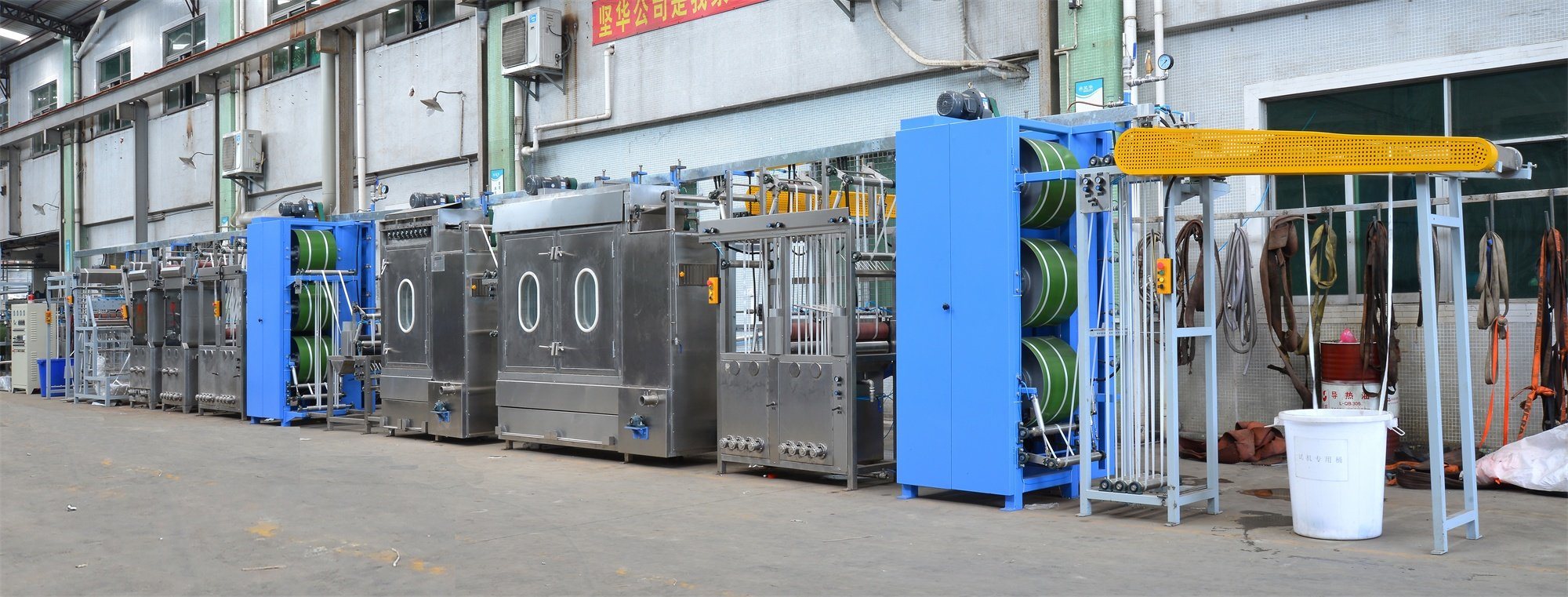Satin Ribbon Continuous Dyeing Machine with High Temperature