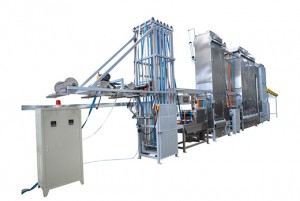 China manufacturer lashing straps dyeing and finishing machine