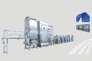 Pets webbings continuous dyeing and finishing machine with CE Certificate