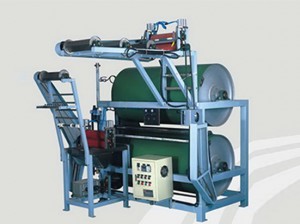 2 cylinders elastic tapes starching and finishing machine